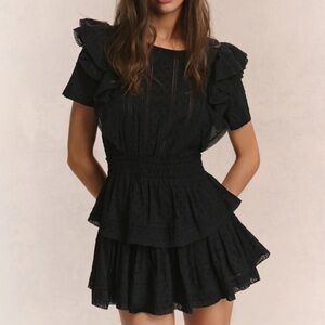 LoveShackFancy Natasha Heritage Mini Dress XS